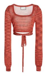 Loli Space-Dyed Knit Crop Top By Alexis at Moda Operandi