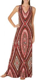 London Times Printed Maxi Dress at Amazon