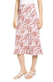 London Zebra Printed Midi Skirt by Rails at Nordstrom Rack