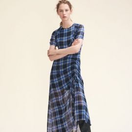 Long Checked Dress by Maje at Maje