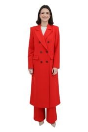 Long Coat in Red at Carl Meyers