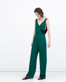 Long Colored Jumpsuit at Zara