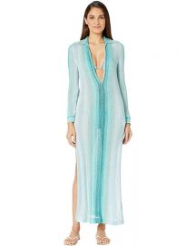 Long Lurex Coverup Caftan by Missoni Mare at Zappos