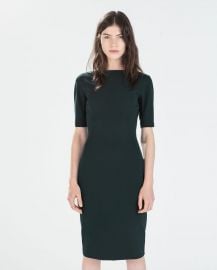 Long Shift Dress at Zara