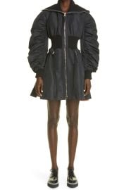 Long Sleeve Bomber Dress by Alexander McQueen at Nordstrom