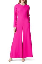 Long Sleeve Magenta Jumpsuit by Adam Lippes Collective for 41 - 56 Rent the Runway at Rent the Runway