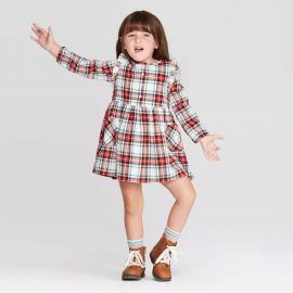 Long Sleeve Plaid Dress at Target