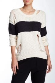 Long Sleeve Stripe Sweater at Nordstrom Rack