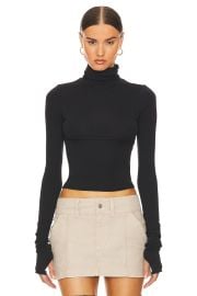Long Sleeve Turtleneck in 2nd Skin Jersey at Revolve