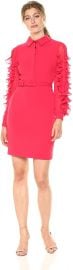 Long Sleeved Runway Cocktail Dress at Amazon