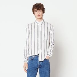 Long Sleeved Striped Shirt by Sandro at Sandro