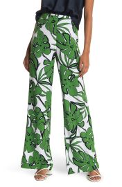 Long Weekend Monstera Wide Leg Pants at Nordstrom Rack