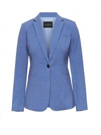 Long and Lean-Fit Lightweight Wool Blazer at Banana Republic