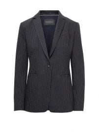 Long and Lean-Fit Pinstripe Blazer at Banana Republic