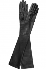 Long leather gloves by Lanvin at Net A Porter