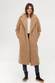 Long pile coat at H&M