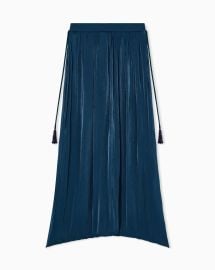 Long skirt in pleated fabric Giorgio Armani at Armani