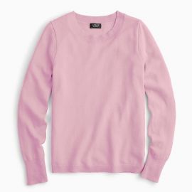 Long-sleeve everyday cashmere crewneck sweater at J. Crew