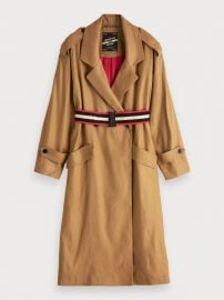 Longline Trench Coat at Scotch and Soda