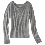 Longsleeved grey tee at Target