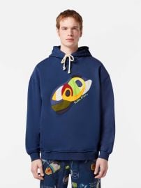 Loose-Fit Applique Artwork Hoodie Scotch amp Soda at Scotch & Soda