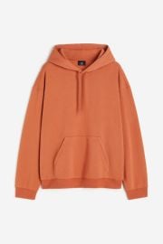 Loose Fit Hoodie - Rust orange - Men HampM US at H&M