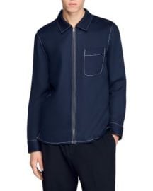 Loose Fit Zip Up Jacket at Bloomingdales