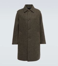 Lora Piana Savile cashmere blend overcoat at Mytheresa