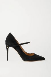 Lorenzo Suede Pumps by Jennifer Chamandi at Net A Porter