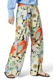 Lorin Floral Silk Pants by Equipment at Nordstrom