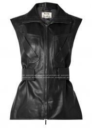 Lorique leather vest by Acne Studios at Net A Porter