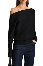 Lorna Off the Shoulder Rib Sweater at Nordstrom