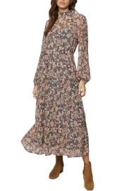 Lost Wander Flower Power Long Sleeve Maxi Dress at Nordstrom