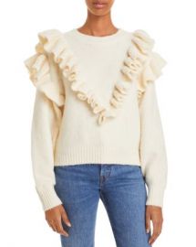 Lost and Wander Versace In Mind Ruffled Sweater Women - Bloomingdale s at Bloomingdales