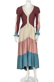 Lot 162 - An Ossie Clark 39traffic light39 dress 1970 at Kerry Taylor Auctions