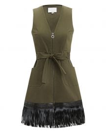 Lottie Fringe Hem Dress by Alexis at Neiman Marcus