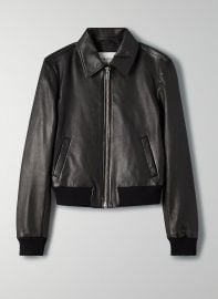 Lou Leather Jacket at Aritzia