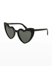 Lou Lou Oversized Heart Sunglasses at Neiman Marcus