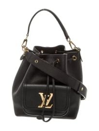 Louis Vuitton Calf Leather Lock Me Bucket at The Real Real