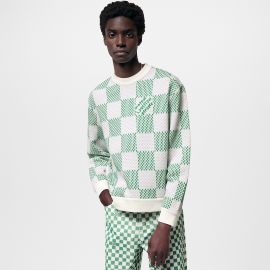 Louis Vuitton Damier Cotton Sweatshirt at Louis Vuitton