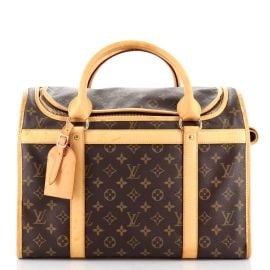 Louis Vuitton Dog Carrier Monogram Canvas 40 Brown 1268741 at Rebag