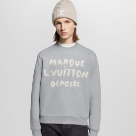 Louis Vuitton Embroidered Signature Sweatshirt at Louis Vuitton