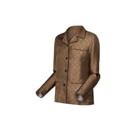 Louis Vuitton Inverted Mahina Pajama Shirt at Louis Vuitton