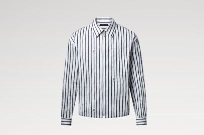 Louis Vuitton Long Sleeved Zip Up Shirt at Louis Vuitton