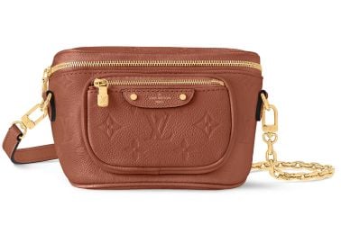 Louis Vuitton Mini Bumbag Cognac in Calfskin Leather with Gold-tone - US at StockX