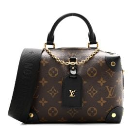 Louis Vuitton Monogram Petite Malle Souple Black 1788682 FASHIONPHILE at Fashionphile