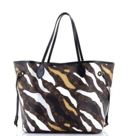 Louis Vuitton Neverfull NM Tote Limited Edition LOL League of Legends Monogram Canvas MM Brown 4086661 at Rebag