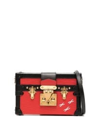 Louis Vuitton Pre-Owned Petite Malle Shoulder Bag Red GE at Farfetch