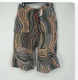 Louis Vuitton Vitelli swirl print knit shorts at Grailed