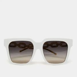 Louis Vuitton White MG2282 LV Edge Chain Cat Eye Sunglasses at 1stDibs lv edge sunglasses white louis vuitton glasses lv cat eye sunglasses at 1st Dibs